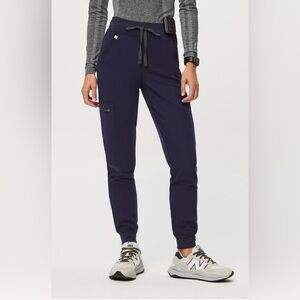 High Waisted Zamora Jogger Scrub Jogger Scrub Pants SP Small Petite Black